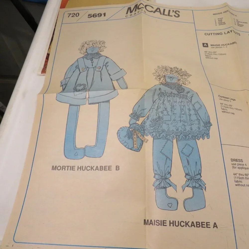 McCalls 720 Attic Babies Craft 27